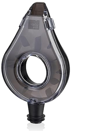 Vacu Vin Wine Aerator – Instant Wine Pourer and Aerating Spout – Enhances Flavor & Aroma While Pouring – Fits Most Bottles – Spill-Free, Easy-to-Use Wine Accessory for Red and White Wines
