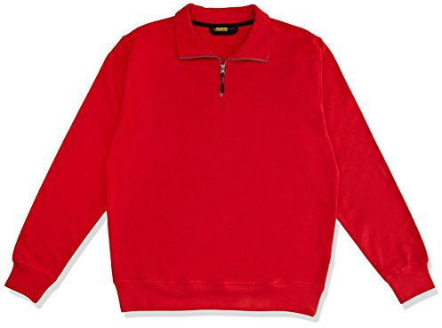 Blakläder 3369115810004XL storlek 4XL halvdragkedja tröja – vit XXL Röd