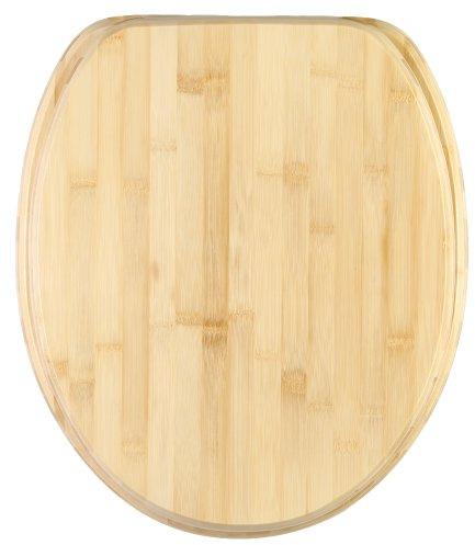Sanilo Sedile WC con chiusura ammortizzata, montaggio facile, copriwater con cerniere robuste Bambù