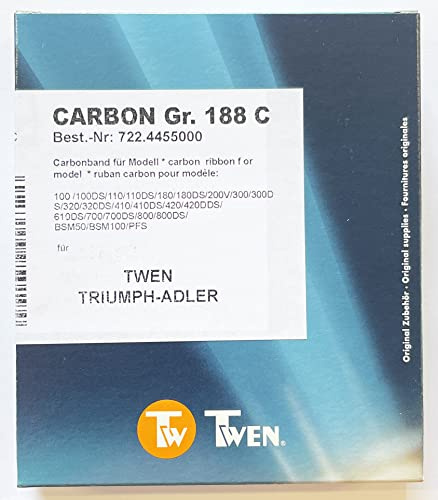 Original Triumph-Adler Farbband Plastic-Carbon schwarz (31.LO376 648.44332 7224455000)