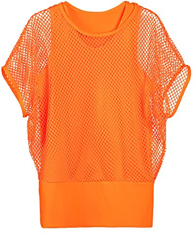 Boland Homme 2074 1 T-Shirt Résille, Orange, M-L EU