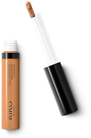 KIKO Milano Full Coverage Dark Circles Concealer 21, Correcteur Liquide Haute Couvrance Pour Le Contour Des Yeux Et Le Visage