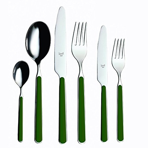 Mepra SPA 10V622036 Ménagère de 36 Pièces Millenium Vert
