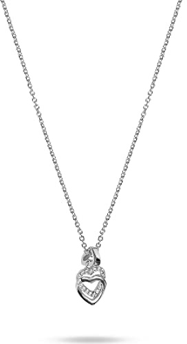 JETTE Damen-Kette 925er Silber 15 Zirkonia