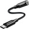 UGREEN USB C to 3.5mm Jack DAC Hi-Fi Stereo Audio Type C Aux Headphone Adapter Compatible with iPhone 16 Pro Max/16e/15 Galaxy S25 Ultra S24 S23 A55 A56 2025 iPad Air/Pro/Mini Pixel 8/9 (Black)
