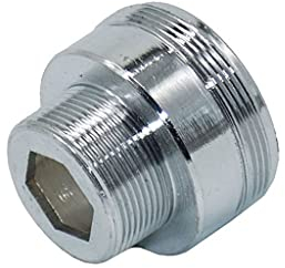 MYCZLQL 1 Stücke Gewindeverbinder Messing Adapter, 1/2 / M16 / M17 / M18 / M19 / M16 / M22 / M24 / M28 / M32 / M28 / M32 Für Wasserhahn Kupferarmaturen (Size : A14)
