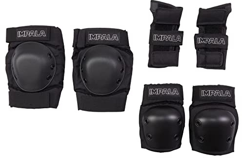 Impala Skate - Pack de Protection pour Le Roller et Le Skateboard
