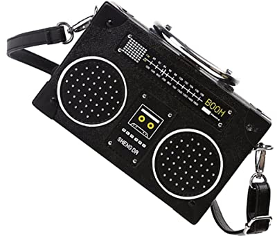 SOIMISS Radio-form Tasche Für Frauen Umhängetasche Stilvolle Schultertasche Verstellbares Gurt-design Langlebige Tasche Für Schule Dating Camping Arbeit