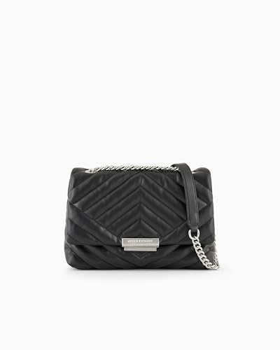 Armani Exchange Bolso de hombro negro