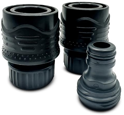 Outboard Quick Connect Flush Kit for Mercury, Suzuki, Yamaha & Honda Boat Engines - Marine Flush Adapter with Cowling Gasket Seal & Quick Connect - UV Stable & Durable Glass Filled Nylon Material