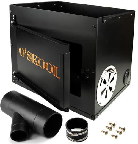 O'SKOOL Staubsammelbox mit Oberfrästisch Staubsammelset