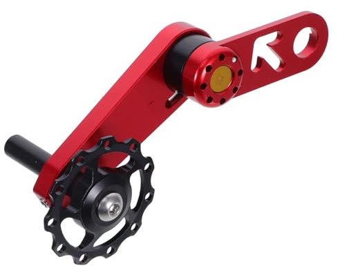 BUGUUYO Folding Bike Chain Tensioner Aluminum Alloy Rear Derailleur Adjuster for Quick Link Conversion Chain Security Maintenance