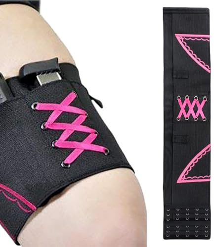 Beinholster, Starke Anti-Rutsch- und einstellbare Nylon-Oberschenkel-Holster, multifunktionale Waffenzubehör für Frauen