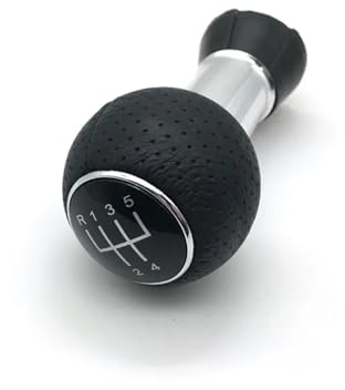 JSYALMSLW Schaltsack Für A3 Für VW Für Golf 1 2 3 4 5 Für Polo Für Bora Mk4 Für Golf 4 5 Getriebe 12345R 6-Gang-Schaltknauf 12 Mm(5speed)
