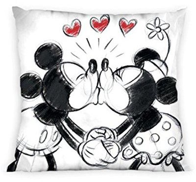 Mickey und Minnie Maus KISSENBEZUG Love 40x40cm Kissenhülle