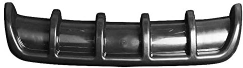 REXGEL Auto Heckstoßstange Diffusor Lippe passt für Mercedes-Benz C-Klasse Sedan W204 W205 W206 T-Modell S204 S205 S206, Auto Heckspoiler Lippenverkleidung Styling ZubehöR,All Black