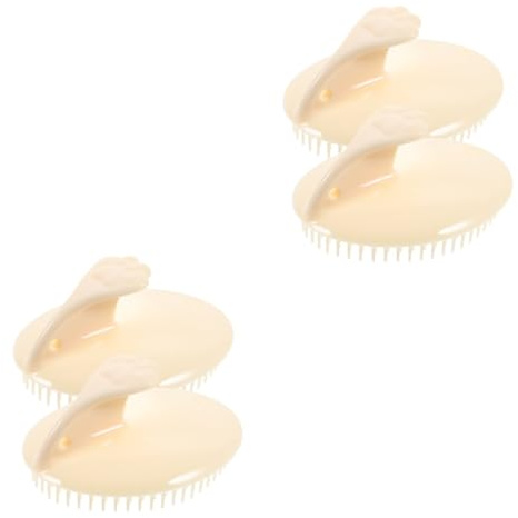 VALICLUD 2 Sätze Silikon Kopfhaut Massagebürste Multifunktionale Shampoo Bürste Für Trockene Anwendung Zur Gründlichen Und Kopfhaut Für Haarwachstum 2 Stücke * 2
