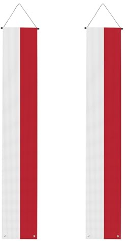 YYHWHJDE Bandiera di Malta con stampa per portico di laurea, robusto, durevole, lavabile e riutilizzabile, decorazione per feste, cerimonie, porte d'ingresso