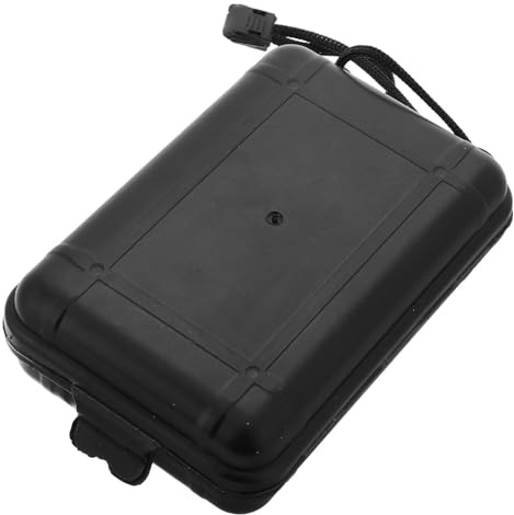 DOITOOL Boîte Multi-Usage Compartiments pour Pointes de Flèches, Récipient Compact en Plastique Couvercle, Support Pratique pour Tir à l'arc Extérieur, Taille Moyenne Pouvant Contenir 9
