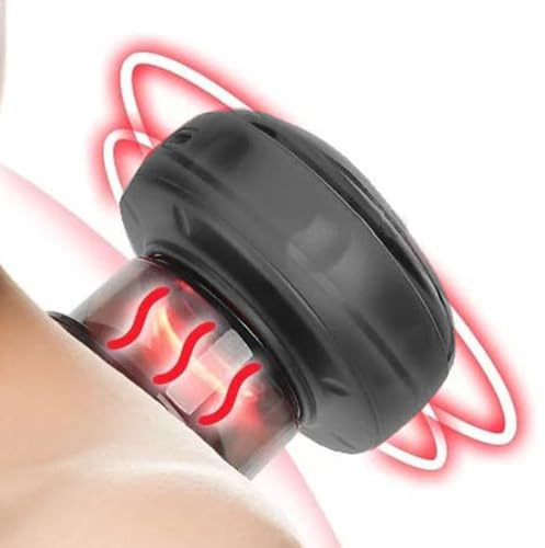 Ventosa electrónica,Dispositivo eléctrico portátil 5 en 1,Masajeador de ventosas para la espalda - Adecuado para hombres, mujeres, espalda, cuello, hombros, piernas, pies, manos, hogar