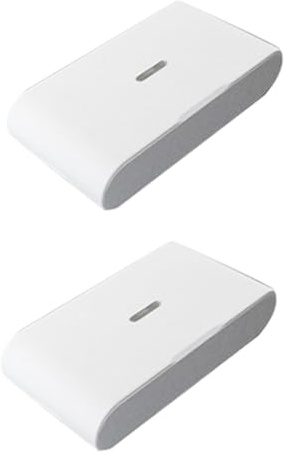 TKOWTB 433MHz Wireless Vibration Glass Break Detector Adjustable Sensitivity Ideal for Home Security Systems A