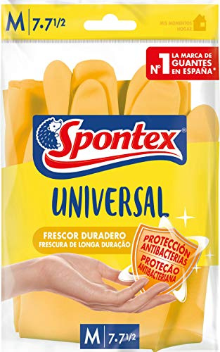 Guantes Universal Latex Talla Mediana (7-7 1/2)