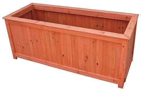 FIORIERA 2 PZ.CASSETTA IN LEGNO RETTANGOLARE CM.90X45X45H IN LEGNO IMPREGNATO