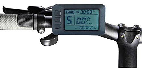 windmeile | Afficheur KT-LCD7U, JST ou Julet 5 Pin, Ordinateur de Bord, écran LCD, E-Bike, vélo électrique, Pedelec, 24V/36V/48V