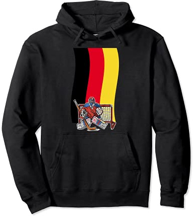 Deutschland Flagge Deutsche Fahne Eishockey Pullover Hoodie