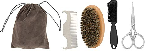 Cuidado de la barba, kit para el cuidado de la barba, kit para recortar la barba, kit para el cuidado de la barba, kit para el cuidado de la barba, kit para el cuidado de la barba, retro, duradero, po