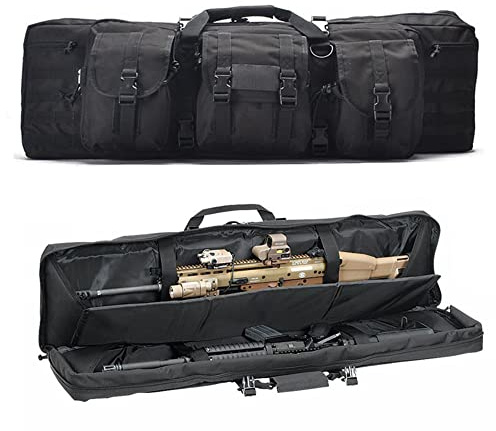 XVBVS Waffenkoffer für Langwaffen Waffentasche Gewehrtasche Waffenkoffer Futteral Langwaffen Langwaffenfutteral Pistolentasche Jagdtasche Luftgewehr Tasche für Jagd und Angeln