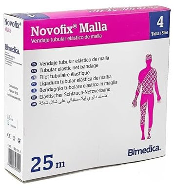 Venda tubular de malla Novofix 25 m (0: Dedos pequeños.)