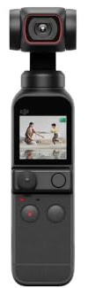 DJI Pocket 2 Estabilizador de cardán de 3 ejes con cámara 4K, CMOS de 1/1,7, foto 64MP, seguimiento facial, YouTube, TikTok, Vlog, cámara de video portátil para Android y iPhone, negro (renovado)