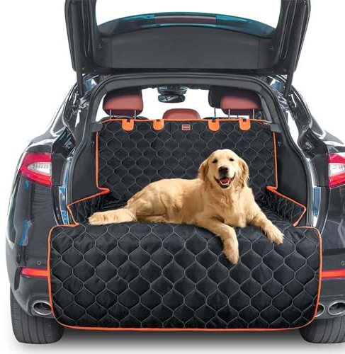 Auto-Hundematte, für Audi A6 Avant C8 2018-2023 Wasserdicht Kratzfest Hundedecke Auto Kofferraum mit Autodecke Schutzmatte