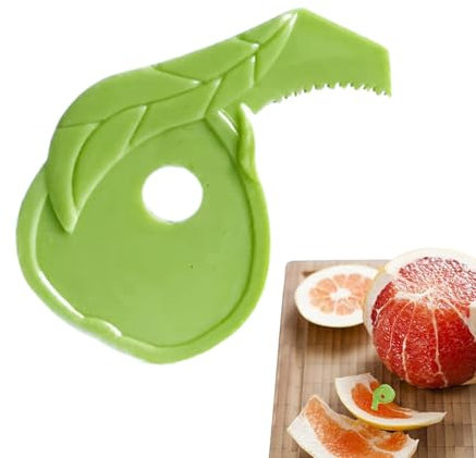 Kixolazr Orangenschäler, Zitrusschäler,Grapefruitschäler, Orangenschälwerkzeug - Obstschneider, Schäler, Schaber, ergonomischer Zitrusschalen-Entferner für Orangen, Grapefruits, Zitronen