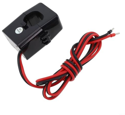 Aprilsunnyzone Transformateur de courant bidirectionnel 24 mm pour systèmes photovoltaïques, mesure de charge 100 A/5 A à 400 A/5 A, surveillance précise de la puissance (200 A/5 A)