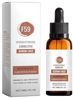 Gesichtsserum mit Pflanzenextrakten, feuchtigkeitsspendend, hochfeuchtigkeitsspendend, Anti-Aging, straffend und glättend, 30 ml