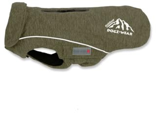 WOLTERS Fleecejacke Dogz-Wear, Größe:38 cm, Farbe:braun meliert