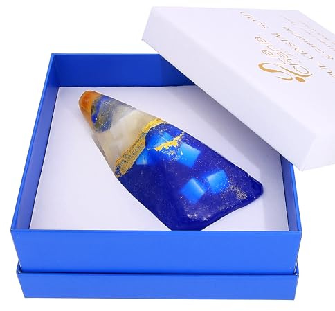 Lia Chahla London Gardenia Soap- Crystal Energy Soap Bar with Real Lapis Lazuli Heart Inside – Aromatherapy Skincare – Luxury Pamper Gift for Her (130 g, Lapis Lazuli)