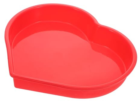 UTHCLO Molde Silicona Corazón para Hornear DIY Postres Chocolate Molde Repostería Creativa para Tartas Bizcochos Decoración Cocina