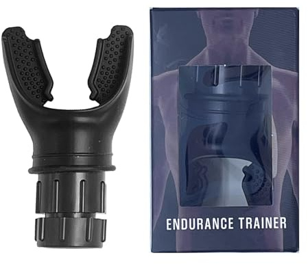 CrestHaven Lung Exerciser - Adjustable Resistance Breathing Trainer for Enhanced Endurance and Vital Capacity - Portable and Compact