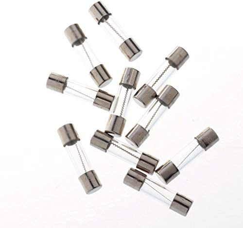 BCP 10 Stück Pcs träges Sicherung 3 A 250 V Glassicherungen 20 x 5 mm