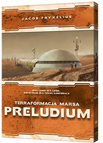 Terraformacja Marsa Preludium - Brettspiel - Strategie-Spiel - Weltraum - Erwachsener - 216+