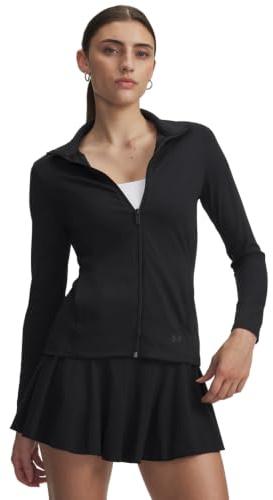 Under Armour Womens Motion Jacket, Black (001)/Jet Gray, Large