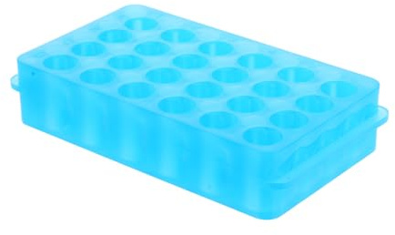 Gestell für Zentrifugenröhrchen Gestell für Laborröhrchen Reagenzglasständerhalter Laborprobenständer probenröhrchen Reagenzglas-Organizer Ständer Zentrifugenröhrchen Plastik GARVALON