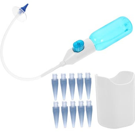 minkissy Pulitore Per Orecchie Manuale Kit Per Rimozione Cerume Dispositivo Lavaggio Auricolare Strumenti Orecchie Kit Rimozione Cerume Manuale