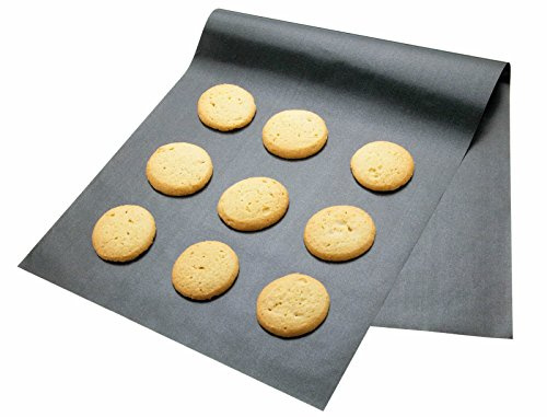 KitchenCraft Strapazierfähiges, Wiederverwendbares Backpapier, Antihaftbeschichtet, Glasfaserverstärkter Kunststoff, Extragroß, 80 x 33 cm