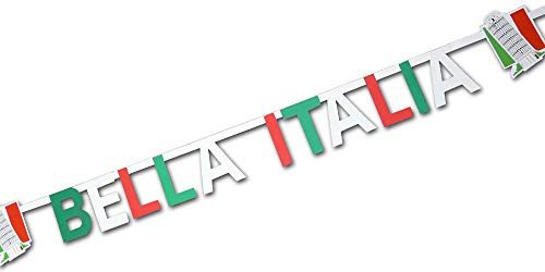 ORDENO Buchstabenketten Bella Italia für Italien Länderdekoration