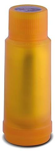 ROTPUNKT Isolierflasche 40 MAX I für heiße u. kalte Getränke I langanhaltender Geschmack - Glaseinsatz I 24 Std heiß 36 Std kalt I BPA frei (Glossy Gold, 1,0 l)