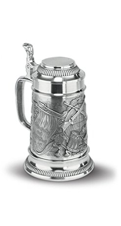 Die Neue Linie Schützen 0,5 Liter-Krug mit flachem Deckel